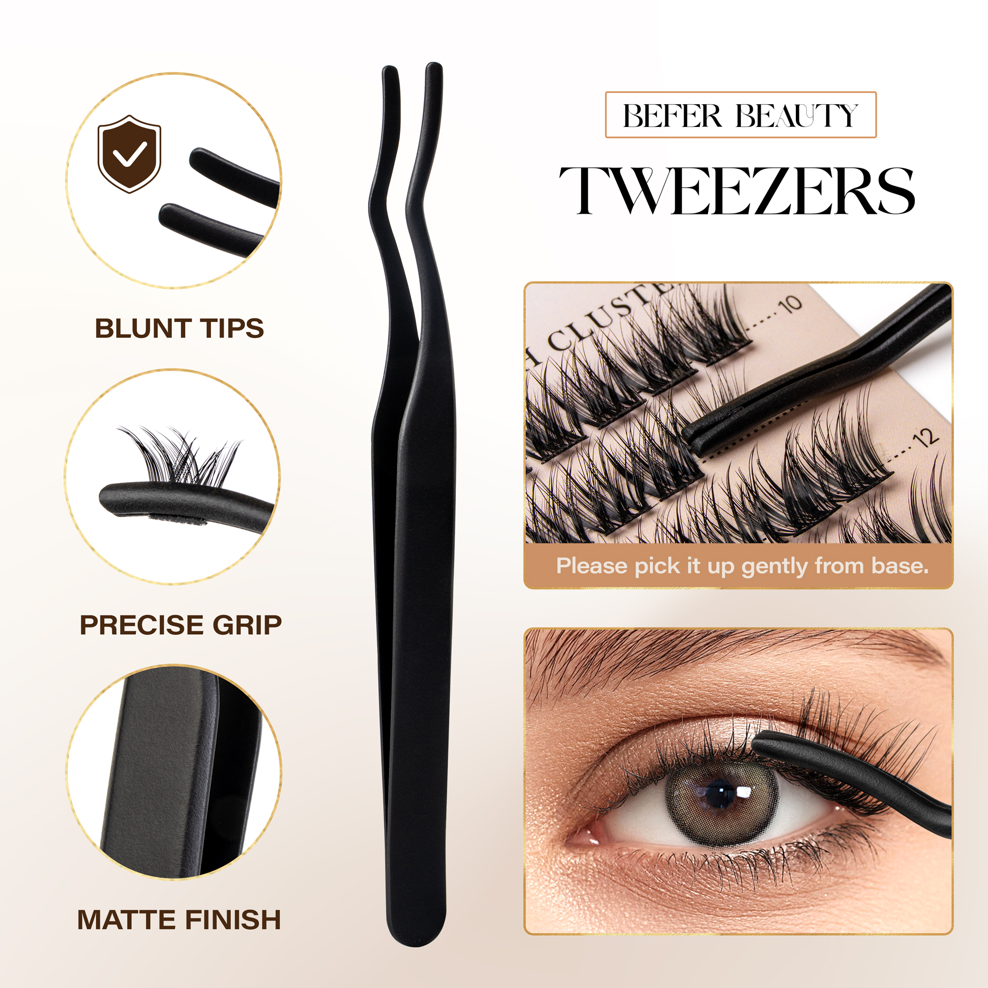 D Curl Eyelash Cluster DIY Individual Lashes Cluster k&eacute;szlet