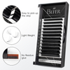 Eis&iacute;nteachta&iacute; Eyelash 0.07D Measc&aacute;n-8-16mm Easy Fan Imleabhar Lashes