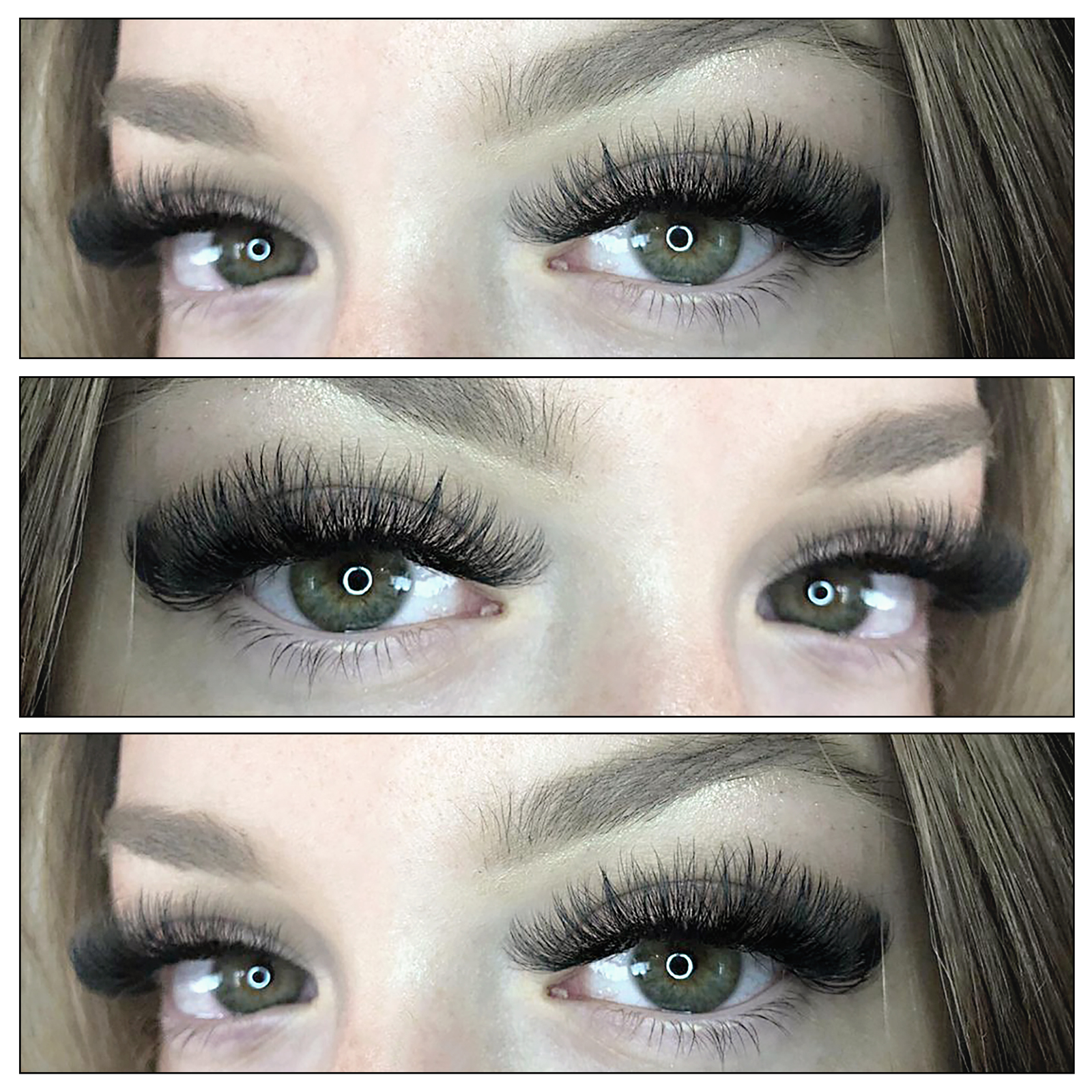 Eis&iacute;nteachta&iacute; Eyelash 0.07D Measc&aacute;n-8-16mm Easy Fan Imleabhar Lashes