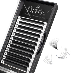 Extensii de gene 0,07D Mix-8-15mm Gene Easy Fan Volume