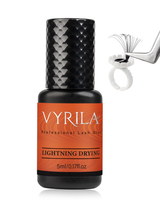 Клей для наращивания ресниц 0,3 сек. Водонепроницаемый клей для ресниц