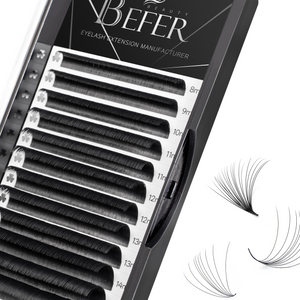lashes aonair 0.05D Mix-8-16mm Easy Fan Imleabhar Lashes