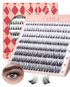 Wispy Lashes, flauschige Wimpern, D-Curl-Wimpernb&uuml;schel