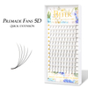 فن حجم‌دهنده مژه‌های بلند و نوک تیز پایه‌دار BEFER 5D Premade 