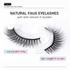 20 Pairs 3D Wispy Lashes အတုမျက်တောင် Faux Mink မျက်တောင်